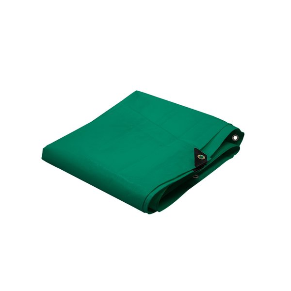 2W International 10 ft x 10 ft Tarp, Green G1010